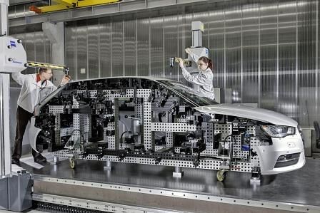 Audi Meisterblock in Ingolstadt