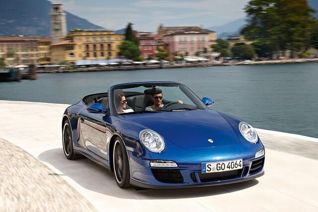 Auch als Cabrio wird der 911 GTS angeboten