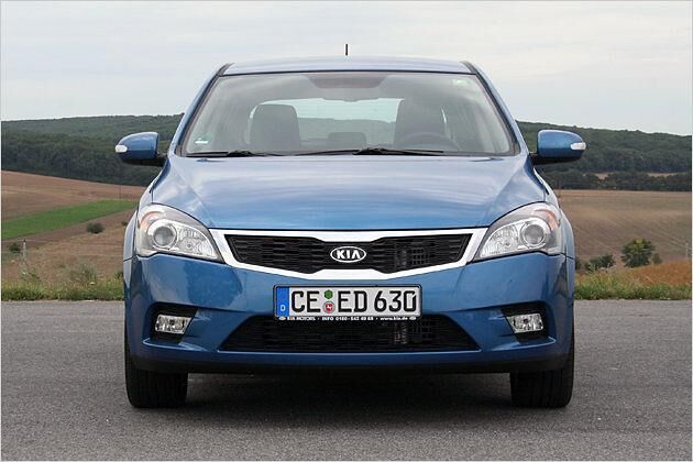 Der Trapezgrill ist Bestandteil des aktuellen Kia-Gesichtes