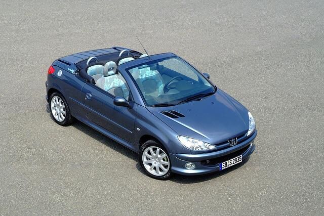 Beliebt ist der Peugeot 206 CC