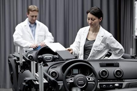 Audi Meisterblock in Ingolstadt