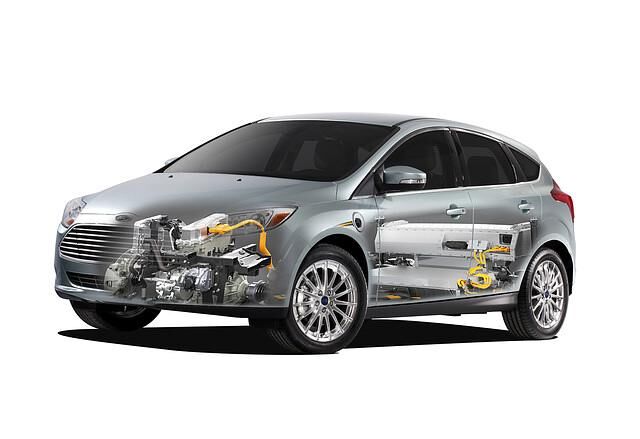 Ford Focus Electric -  Antrieb vorne - Batterie hinten