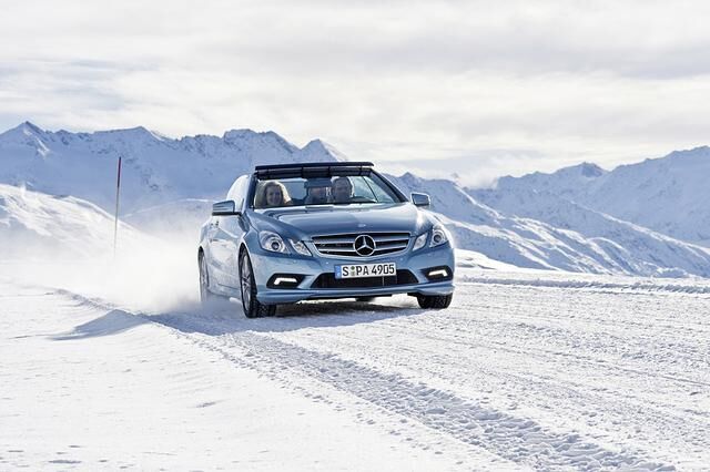 Kalt, aber schön - offenfahren im Schnee 
