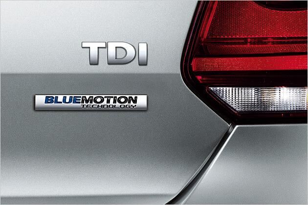 Für den 90-PS-TDI gibt es ein verbrauchsoptimiertes Paket namens "BlueMotion Technology"