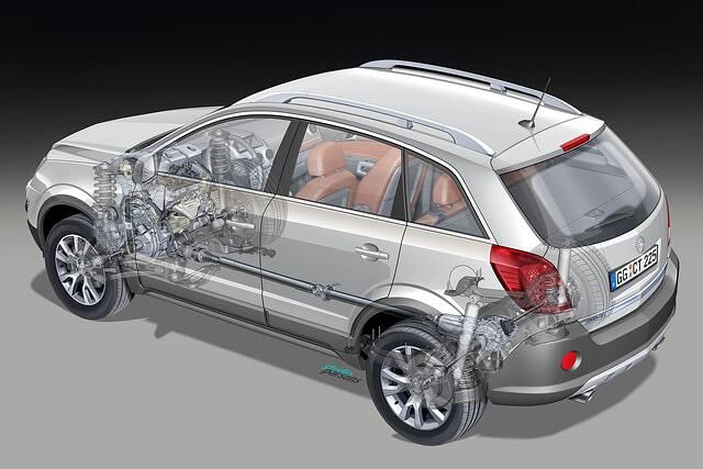 Auch der SUV Antara ist neu