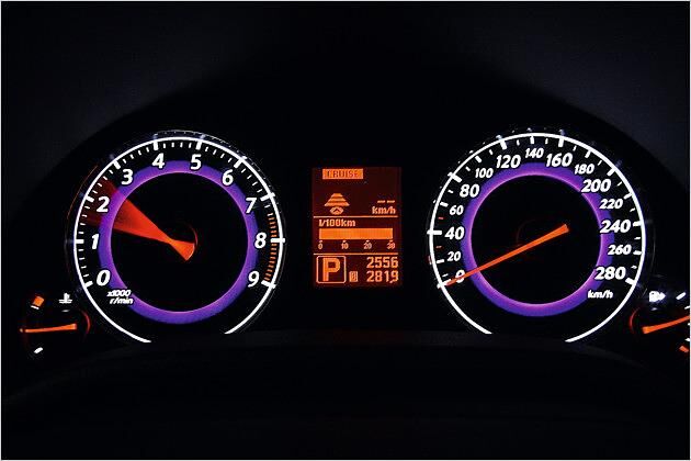 Klar und bunt: Die Instrumente des FX50S