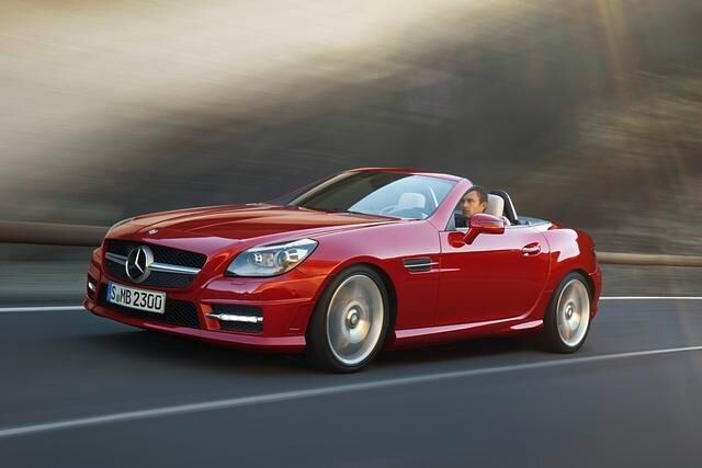 Klassische Roadster-Proportionen auch beim neuen SLK