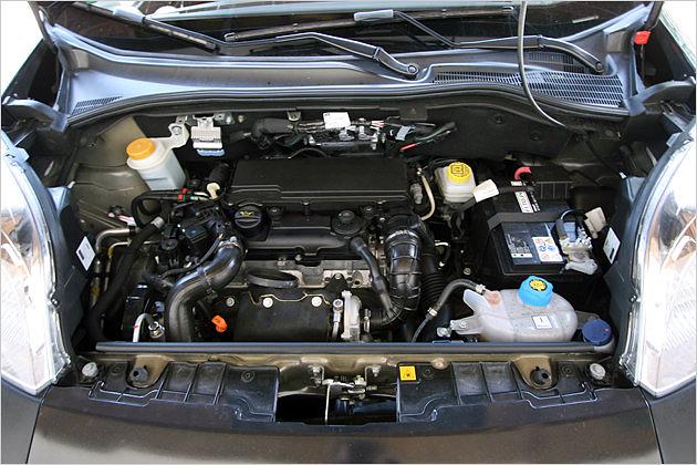 Unter der Haube unseres Testwagens arbeitete ein 68-PS-Diesel