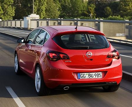 Opel Astra 1.6 Turbo - Ziel sicher