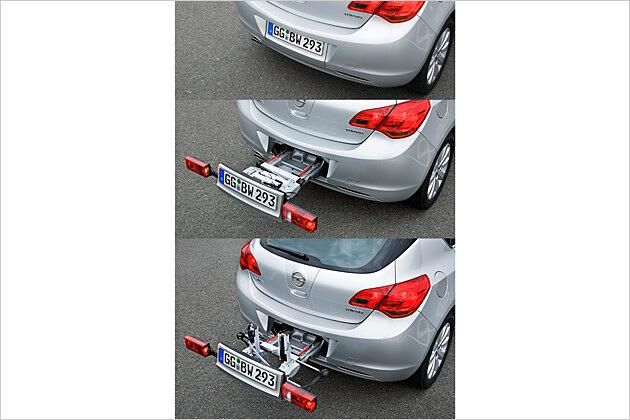 Den FlexRide-Fahrradträger gibt es nun auch beim Astra