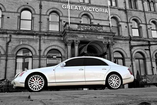 Äußerlich unterscheidet sich der Royal-Maybach vor allem durch seine Spezial-Felgen