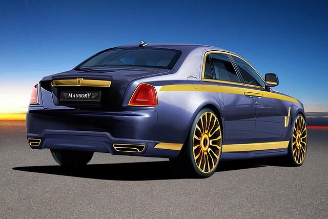 Mansory Rolls Royce Ghost: Einfach goldig, Foto: Mansory