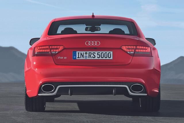 Audi RS5: Die Design-Ikone war im Kraftraum (Vorabbericht). Foto: Audi