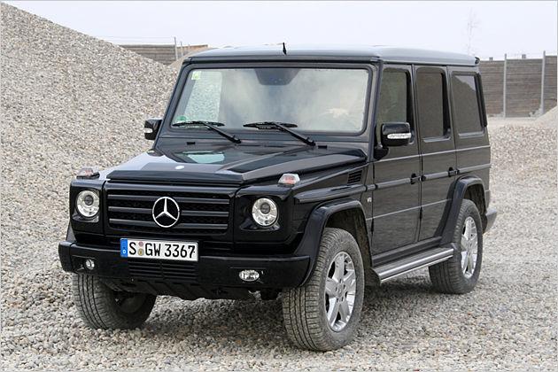 Never change a winning team: Die Mercedes G-Klasse geht seit 30 Jahren beinahe unverändert ins Rennen