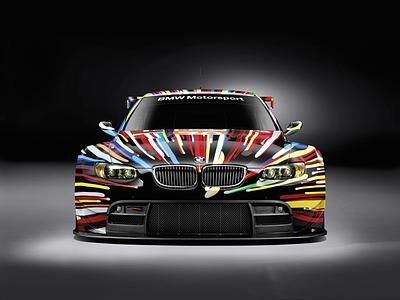 BMW M3-Rennwagen als Design-Objekt