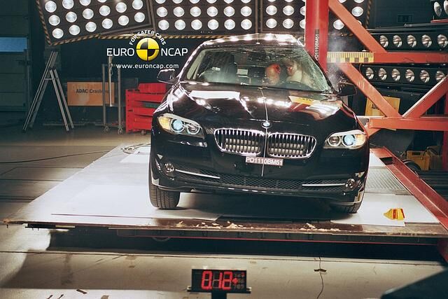 BMW 5er: Bestwerte beim Fußgängerschutz, Foto: ADAC