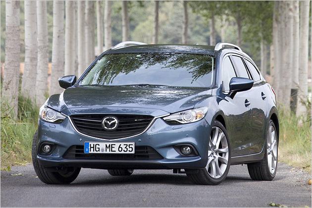 Markante Frontpartie mit dem bereits vom CX-5 bekannten Mazda-Familiengesicht
