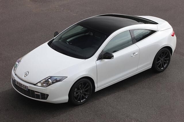 Renault Laguna Coupé-Sondermodell: Diesel in blütenweiß