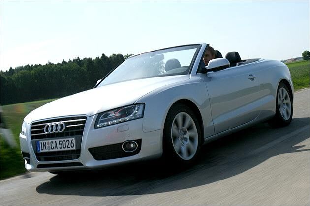 Der offene A5 bietet Cabrio-Feeling pur