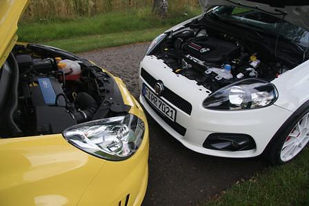 Abarth Grande Punto vs Opel Corsa OPC