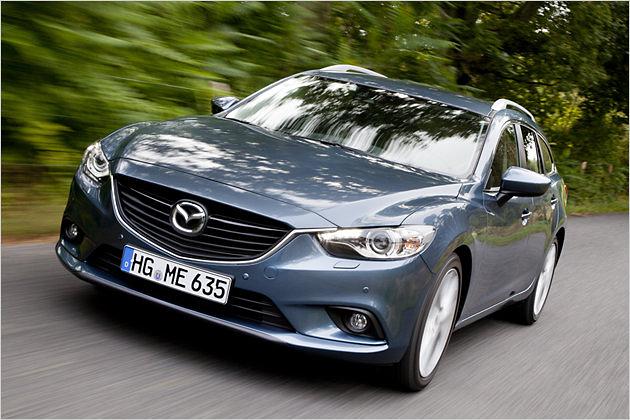 Anfang Februar 2013 steht der Mazda 6 bei den Händlern