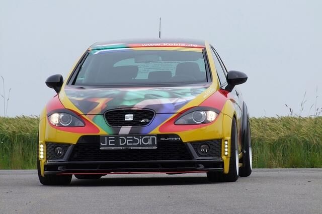 Böser Seat zur WM: Leon Cupra R "Deutschland"