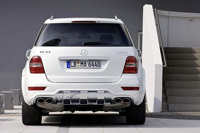 Mercedes ML 63 AMG: optisch gestärkter Auftritt, Foto: Mercedes