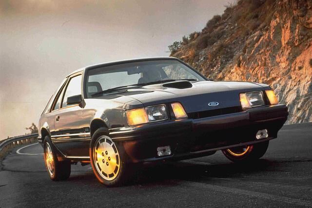 Ford Mustang SVO (1986). Foto: Ford