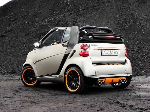 Carlsson tunt den Smart Fortwo