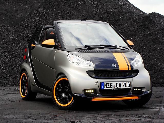 Carlsson tunt den Smart Fortwo