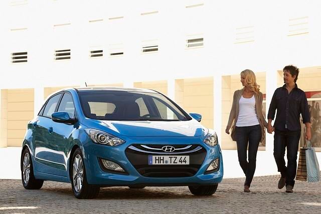 Der i30 tritt unter anderem gegen Toyota Auris und VW Golf an