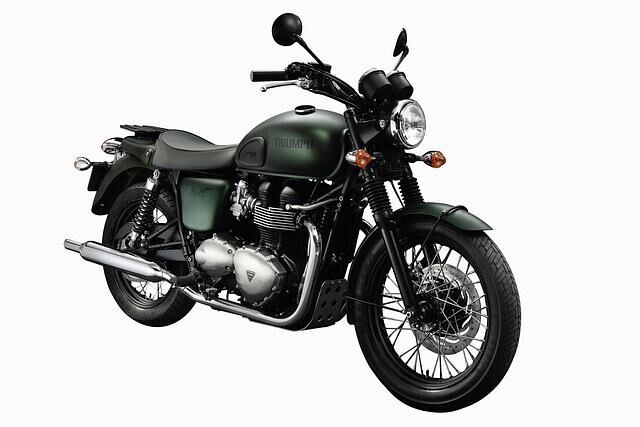 Moderner Klassiker, die Triumph Bonneville Steve McQueen-Edition 