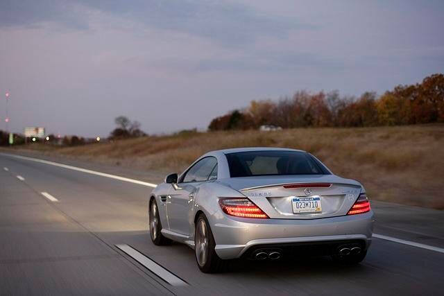72.590 Euro kostet der Mercedes SLK 55 AMG