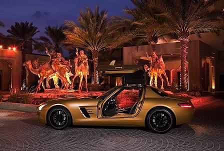 Dubai: SLS AMG Desert Gold