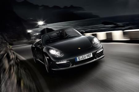 Porsche Boxster S Black Edition - Schwarz in schwarz