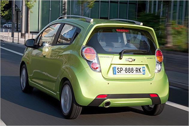 Wie den Matiz gibt es den Spark ausschließlich als Fünftürer