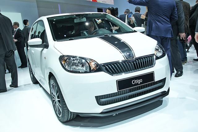 Der Kleinstwagen Citigo ist  baugleich mit dem VW Up und dem Seat Mii