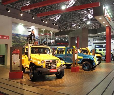 Der brasilianische Geländewagenhersteller Troller auf der Sao Paulo Motorshow 2012