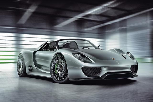 Die Technik stammt von der Studie 918 Spyder