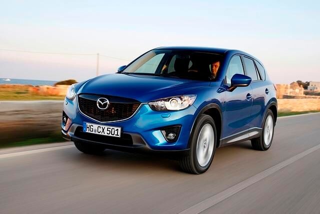 Der Mazda CX-5 ist der Nachzügler unter den SUV