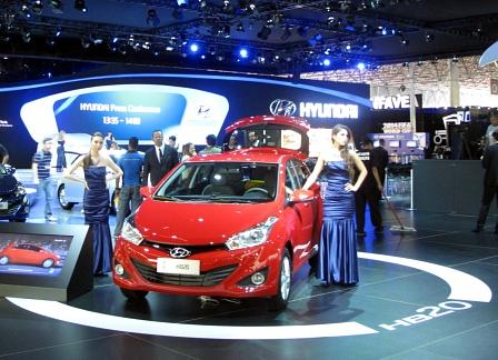 Hyundai HB20 auf der Sao Paulo Motorshow 2012