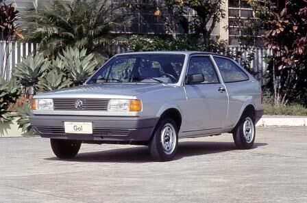 Historischer VW Gol in Brasilien