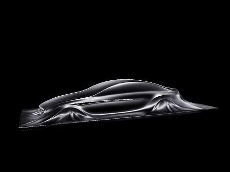 Skulptur Mercedes CLS 2011