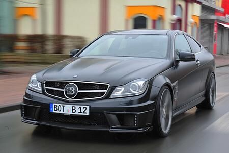 Brabus Bullit 800 Coupe - Geschoss in mattschwarz