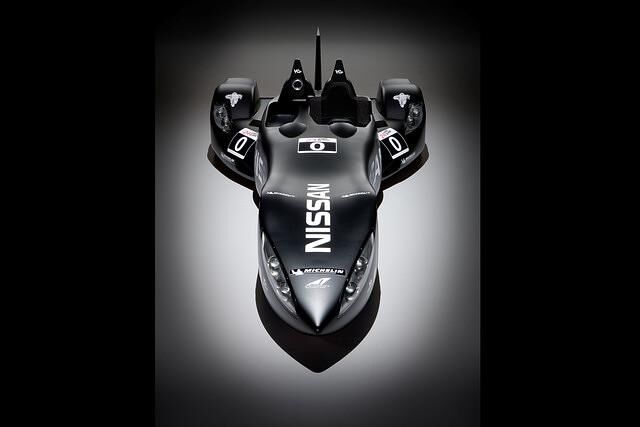 Das Herzstück des Nissan Delta Wing ist der 1,6-Liter-Turbo-Vierzylinder des japanischen Herstellers aus Großsereineinsatz