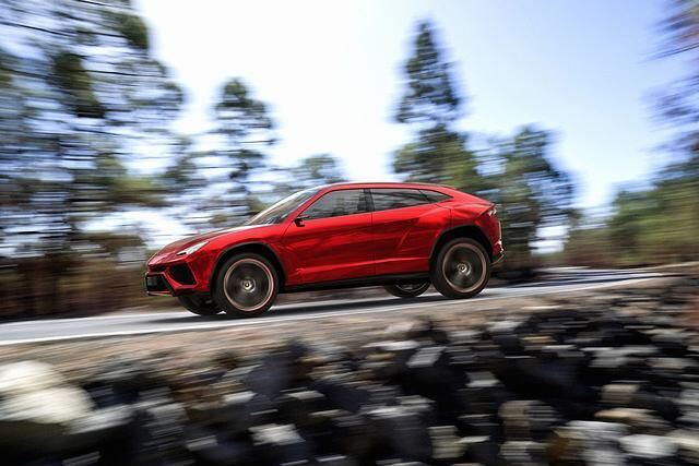Der Lamborghini Urus feiert sein Debüt nun auf der Automesse in Peking