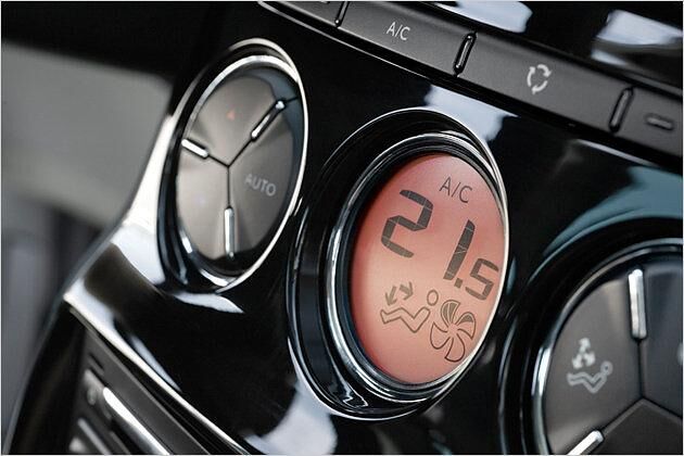 Die Klimaautomatik ist bei Exclusive Serie