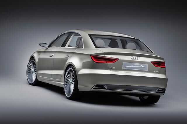 Der viertürige Audi A3 nimmt immer realistische Formen an