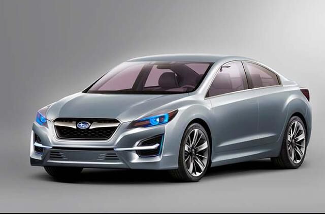 Das Impreza Concept feierte 2010 in LA Premiere