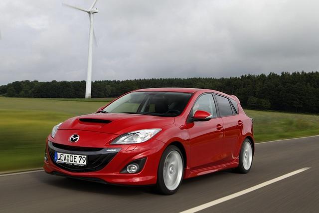 Martialisch tritt der Mazda3 MPS auf